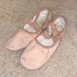 Used ballet dance shoes